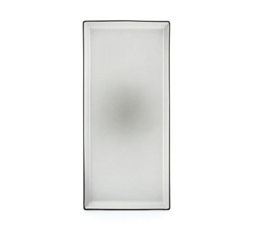 [515204] Bord plat rechthoek 32.5x15.0cm Equinoxe pepper Revol