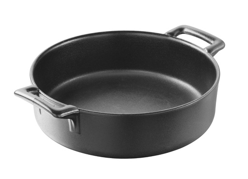 [515397] Ovenschaal rond diep 18.5cm 100.0cl Belle Cuisine cast iron black Revol