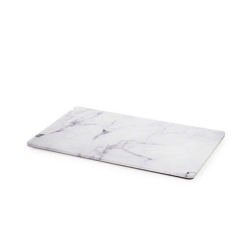 [515442] Serveerplateau GN 1/1 53.0x32.5x(h)1.0cm En Scène white marble Revol
