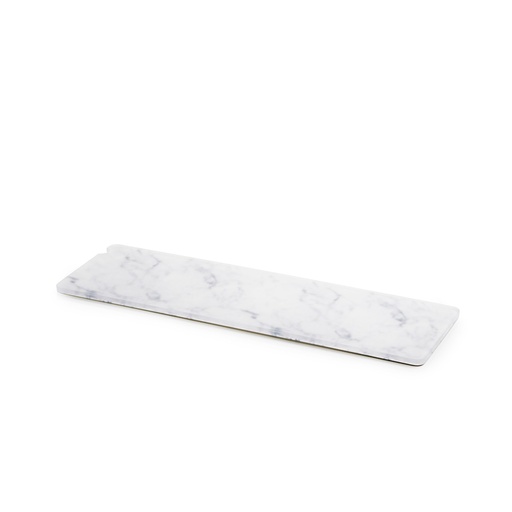 [515457] Serveerplateau GN 2/4 53.0x16.2x(h)1.0cm En Scène white marble Revol