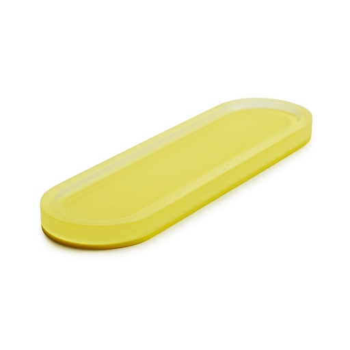 [515574] Serveerplateau ovaal 17.0x5.0x(h)1.0cm Mealplak Sweety lemon Revol