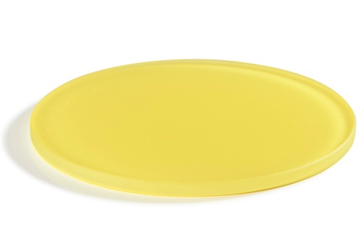 [515582] Serveerplateau rond 24.5cm Mealplak Sweety lemon Revol