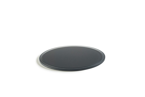 [515594] Serveerplateau rond met groef voor cloche 23.0cm Mealplak Sweety anthracite Revol