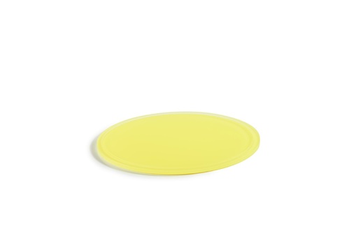 [515596] Serveerplateau rond met groef voor cloche 23.0cm Mealplak Sweety lemon Revol