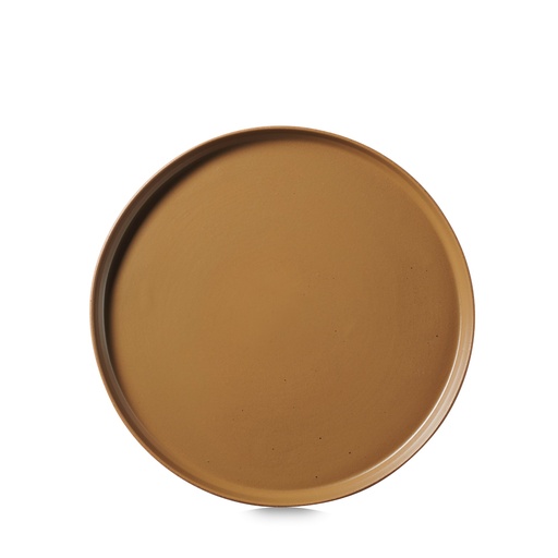 [515828] Bord walled 26.0cm Contre-Jour mocha brown Revol
