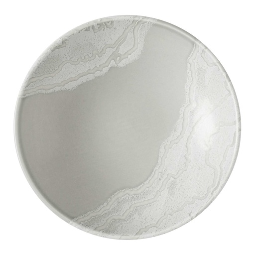 [515659] Bord diep coupe 18.2cm 42.6cl Inked Tide Grey Churchill
