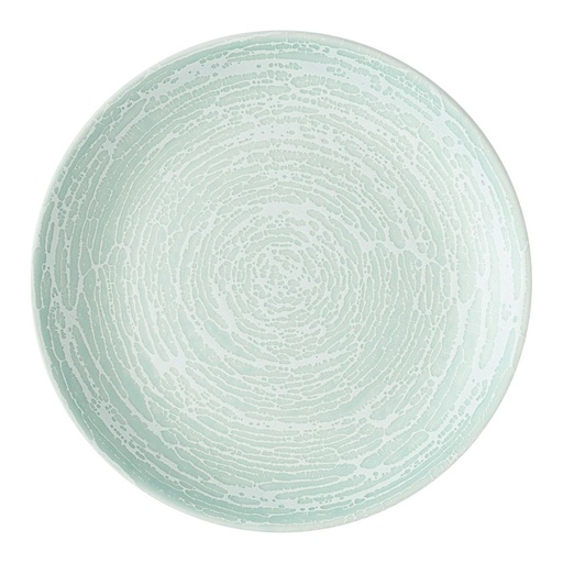 [515680] Bord plat coupe 16.5cm Inked Elements Aqua Churchill
