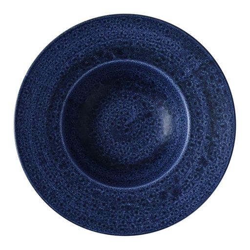 [515781] Bord diep 24.0cm 28.4cl Stonecast Plume Ultramarine Churchill