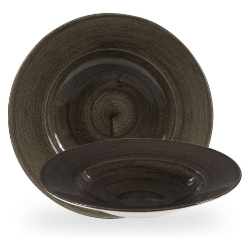 [516283] Bord diep 28.0cm 46.8cl Stonecast Patina Iron Black Churchill