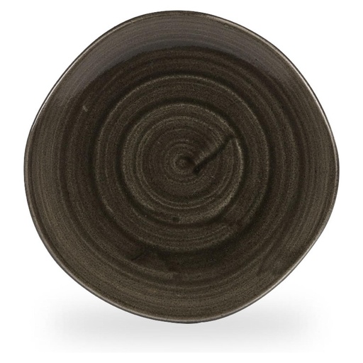 [516288] Bord plat 26.4cm Stonecast Patina Iron Black Churchill