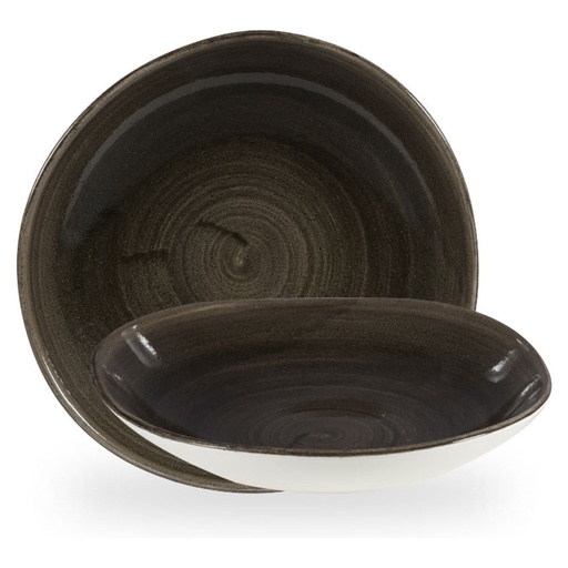 [516292] Kom 25.3cm 110.0cl Stonecast Patina Iron Black Churchill