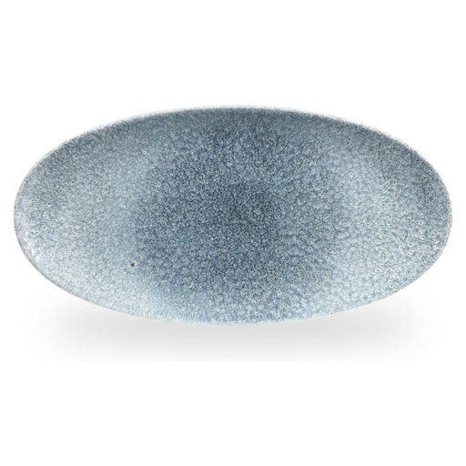 [516326] Schaal ovaal 29.9x15.0cm Studio Prints Raku Topaz Blue Churchill