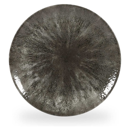 [516340] Bord plat coupe 28.8cm Studio Prints Stone Quartz Black Churchill
