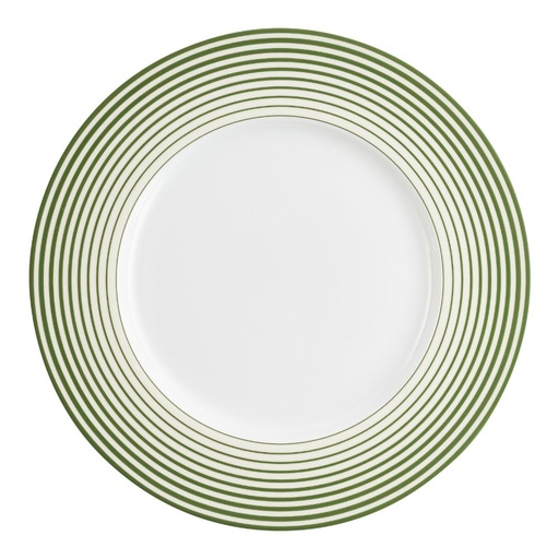 [516695] Bord plat 28.5cm Hypnose green Guy Degrenne
