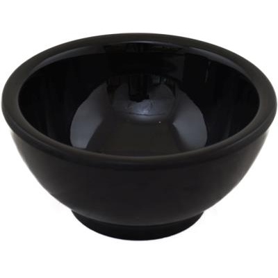 [57447] Kom 13.0cm melamine zwart 