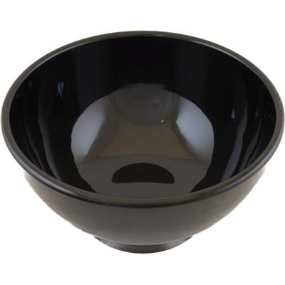 [57449] Kom 25.3cm melamine zwart 