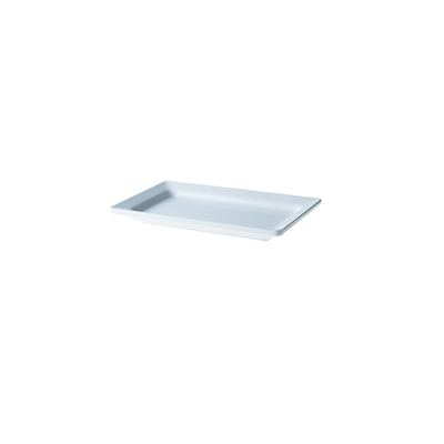 [6345] Schaal GN 1/4 (h)3.0cm melamine wit 