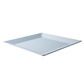[9673] Schaal vierkant 37.0x(h)3.0cm melamine wit 