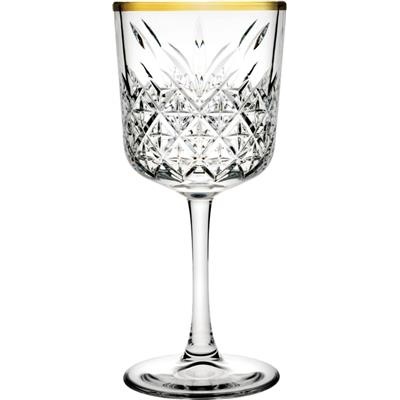 [58004] Wijnglas 33.0cl Timeless met gouden rand