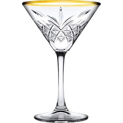 [58005] Cocktail/mart 23.0cl Timeless met gouden rand