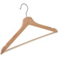 [10091] Kledinghanger hout bruin
