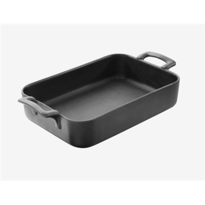 [15716] Oven/presenteerschaal 34.0x25.0cm 2.5l iron Style