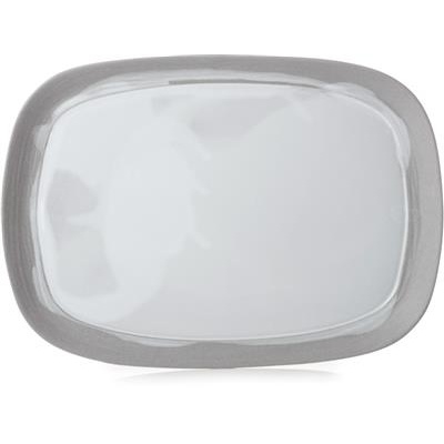 [18800] Bord rechthoek 33.0x24.0cm No.W arctic White * - uitlopend