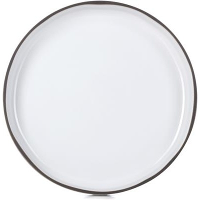 [19200] Bord diep walled 23.0cm Caractère white