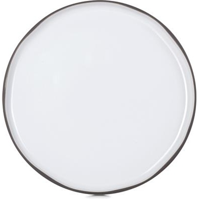 [19264] Bord walled 28.0cm Caractère white