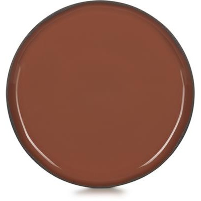 [19337] Bord walled 26.0cm Caractère cinnamon