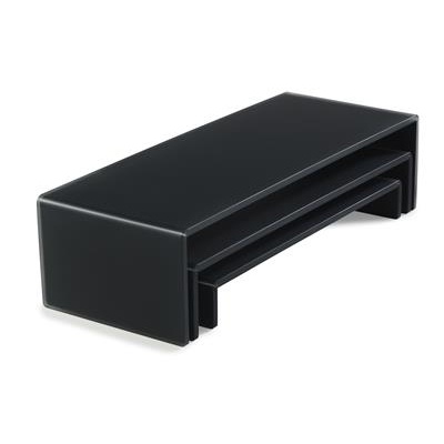 [52680] 3 delige set buffetverhoger Mealplak zwart