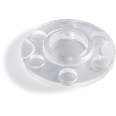 [53388] Serveerplateau rd 28.0cm Mealplak nacryl