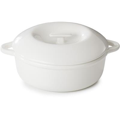 [54354] Cocotte m/deksel 399.0cl Bombance white