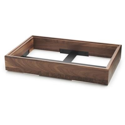 [54945] Houten tray 1/1 gn (h)9.1cm walnut En Scène
