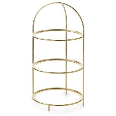 [56995] Etagere 3-delig 18.0cm matt gold inspired revol