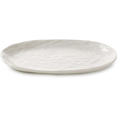 [57466] Bord ovaal 24.5x13.5cm Yli alabaster white