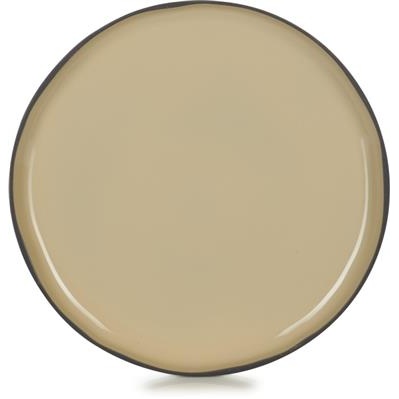 [57492] Bord walled 26.0cm Caractère nutmeg