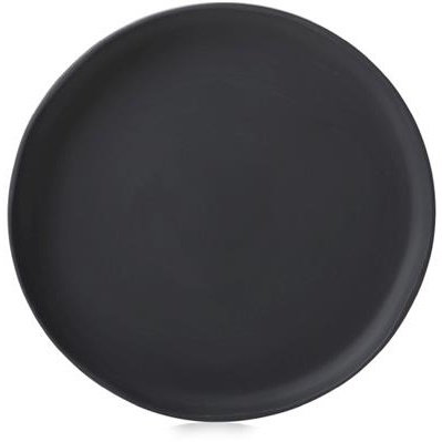 [58479] Bord walled 15.0cm Caractère black matt