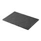 [9220] Bord plat rechthoek 30.0x11.0cm Basalt