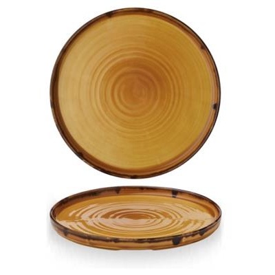 [10055] Bord walled 26.0cm Harvest Mustard wp261