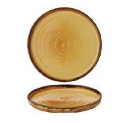 [10057] Bord walled 21.0cm Harvest Mustard wp211