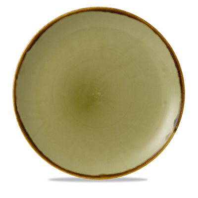 [16124] Bord plat coupe 28.8cm Harvest Green ev111