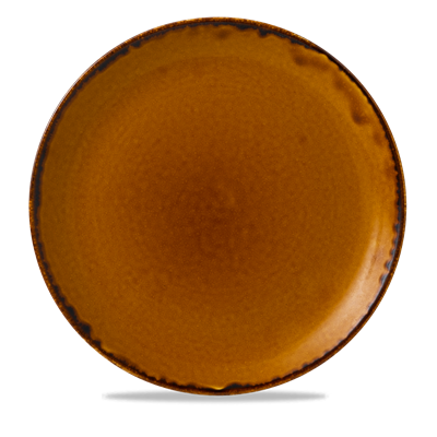 [16127] Bord plat coupe 28.8cm Harvest Brown ev111