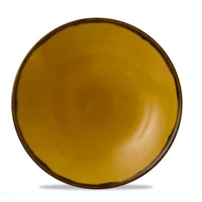 [16136] Bord plat coupe 28.8cm Harvest Mustard ev111