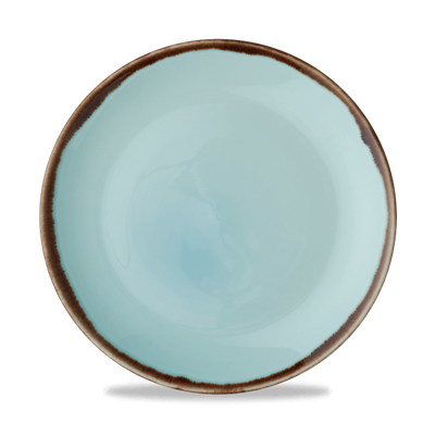 [16152] Bord plat coupe 26.0cm Harvest Turquoise ev101