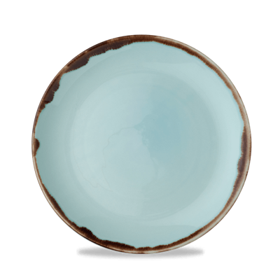 [16153] Bord plat coupe 21.7cm Harvest Turquoise evp81