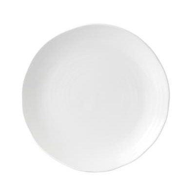 [16512] Bord plat coupe org 16.4cm Harvest White du151