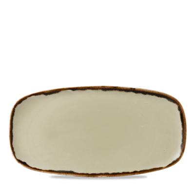 [16571] Schaal oblong 29.8x15.3cm Harvest Linen xo111