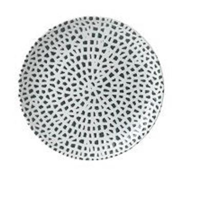 [16596] Bord plat coupe 16.5cm Terrazzo Green vp61