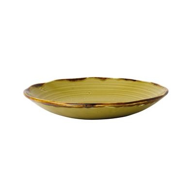 [18204] Bord diep coupe 25.5cm Harvest Green pd251